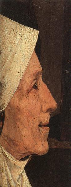 BOSCH, Hieronymus Head of a Woman Sweden oil painting art